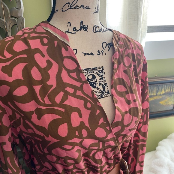 Long-sleeve dress - Picture 2 of 4